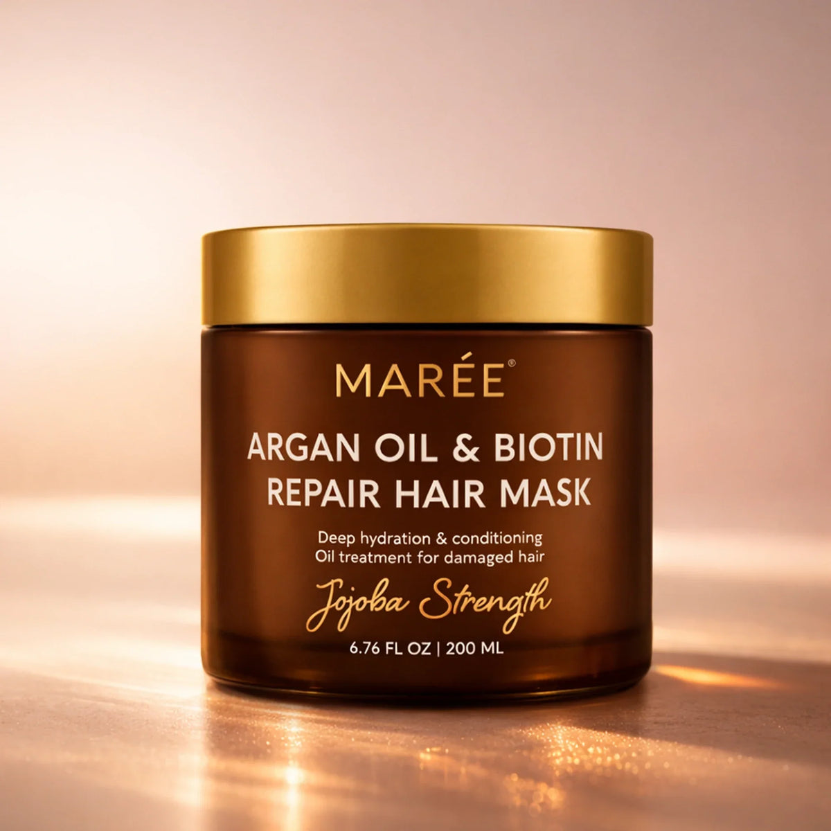 Argan Oil & Biotin Hair Repair Mask by Marée