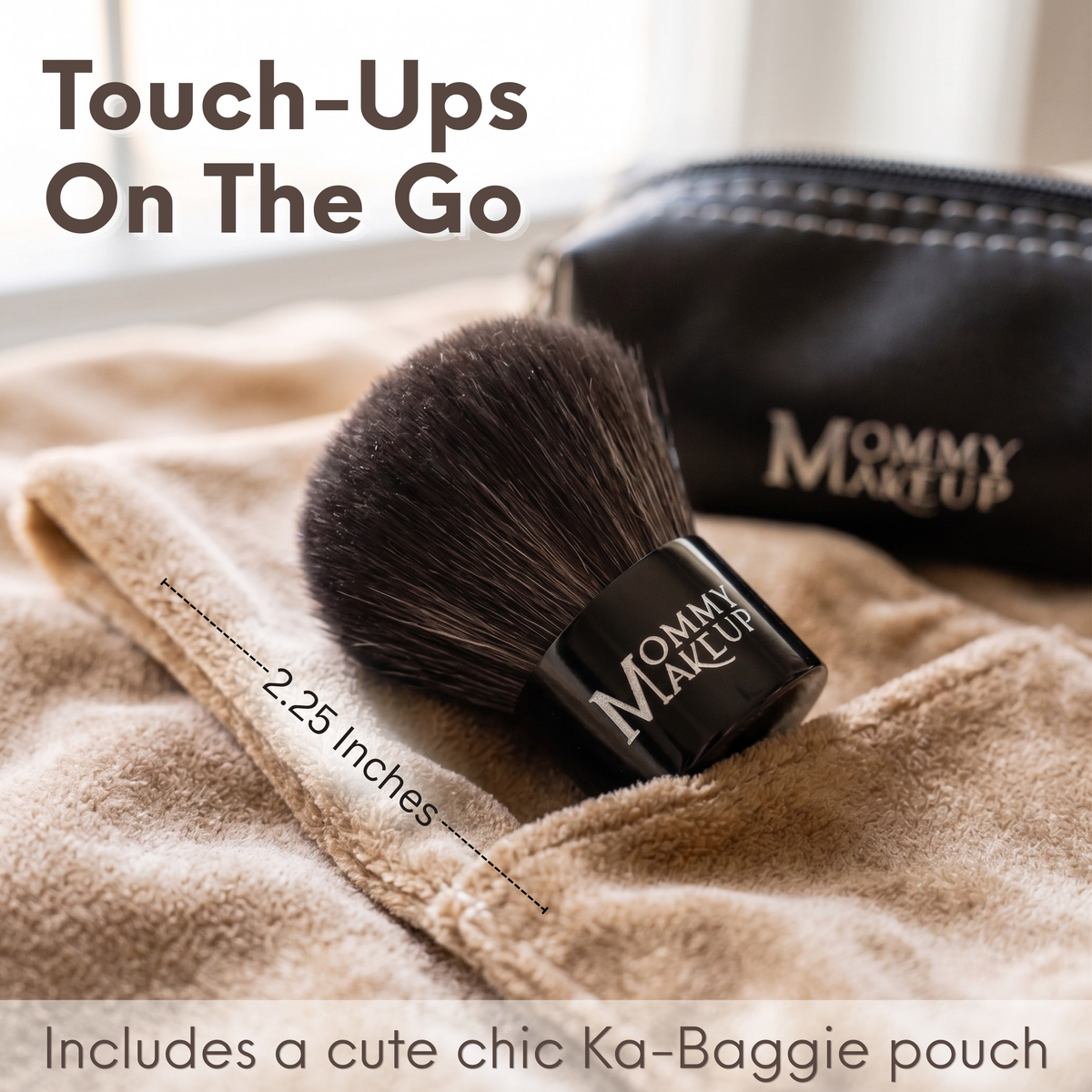 Kabuki Brush - Hand cut, Vegan, Cruelty-Free Mineral Makeup Brush by Mommy Makeup — image 5 of 8