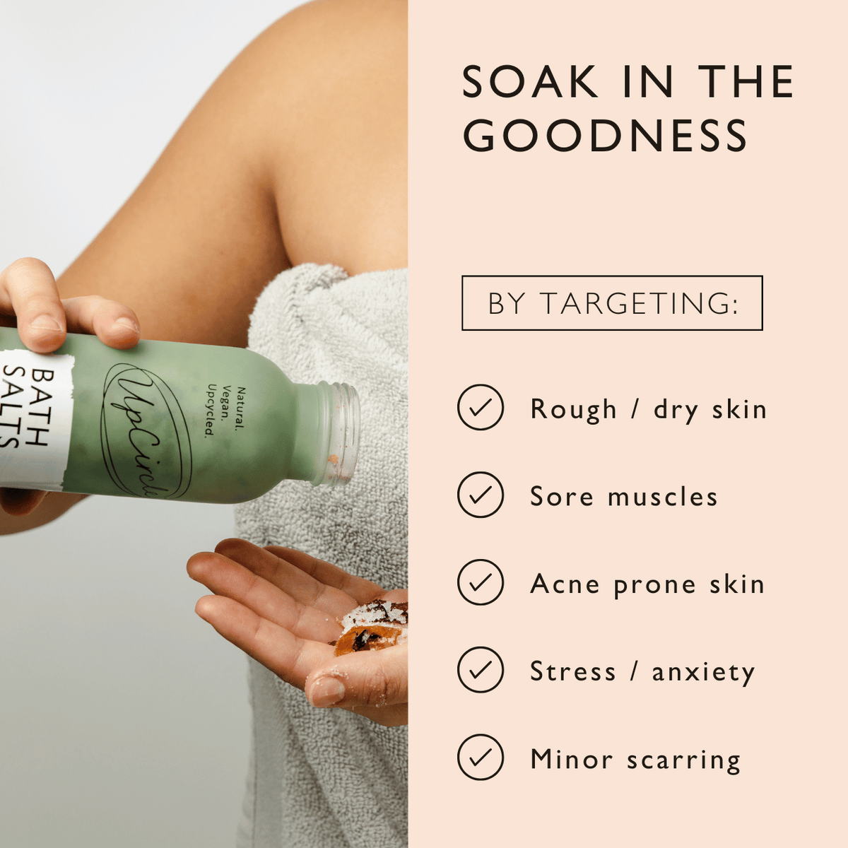 Bath Salts with Epsom, Sea and Himalayan Pink Salt — image 5