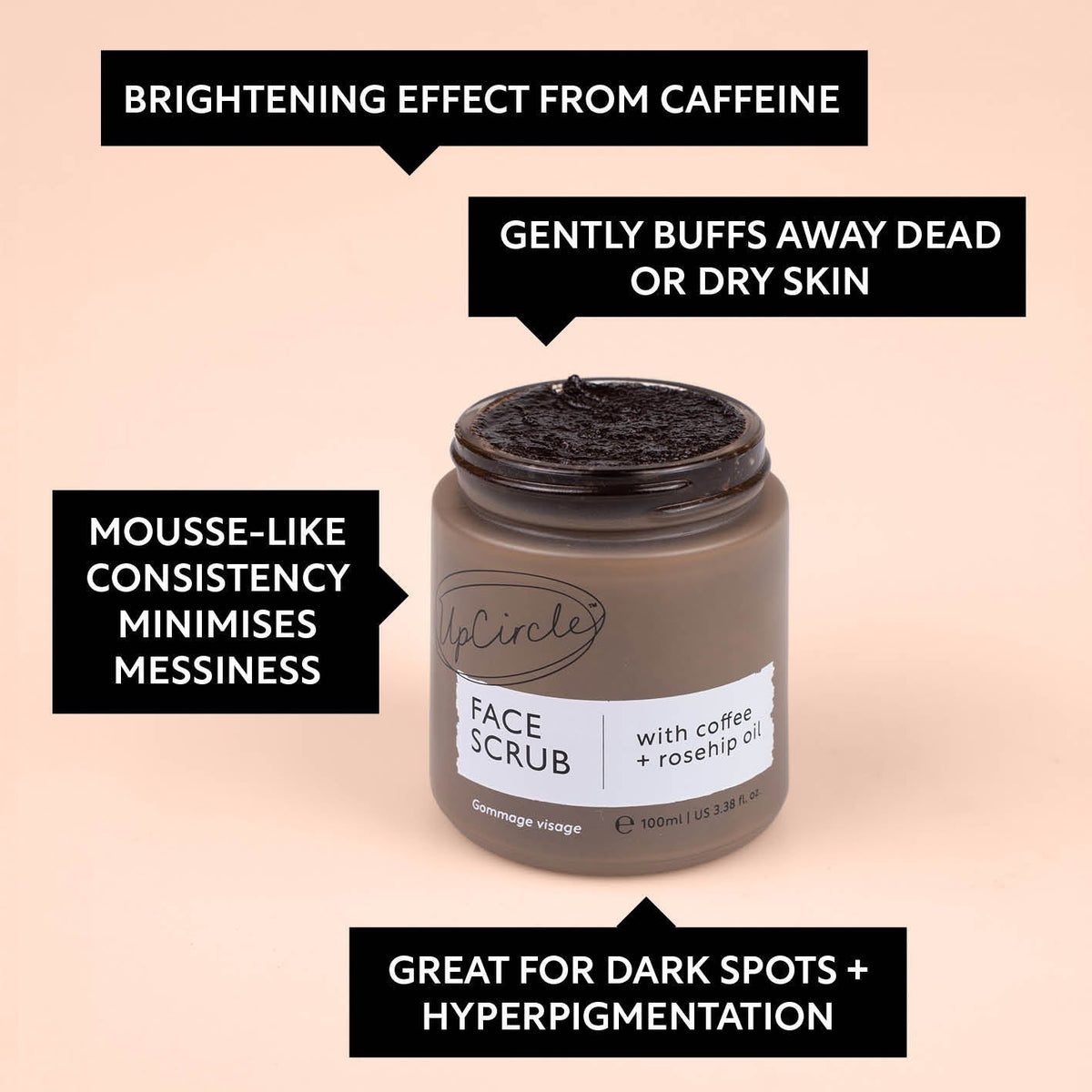 Face Scrub with Coffee + Rosehip Oil — image 7