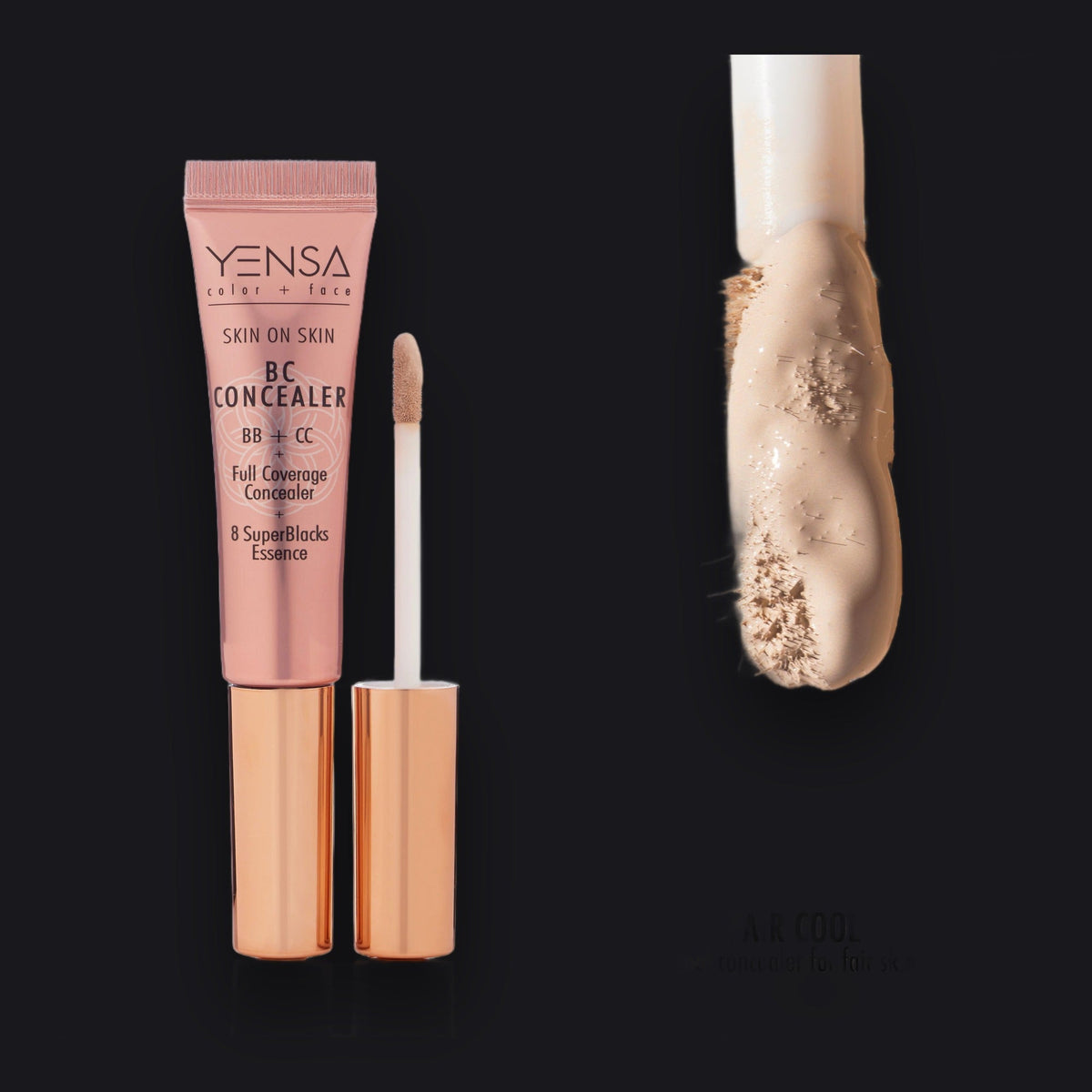 Skin On Skin BB + CC Full Coverage Hyaluronic Serum Concealer - Image 37 by YENSA | Makeup