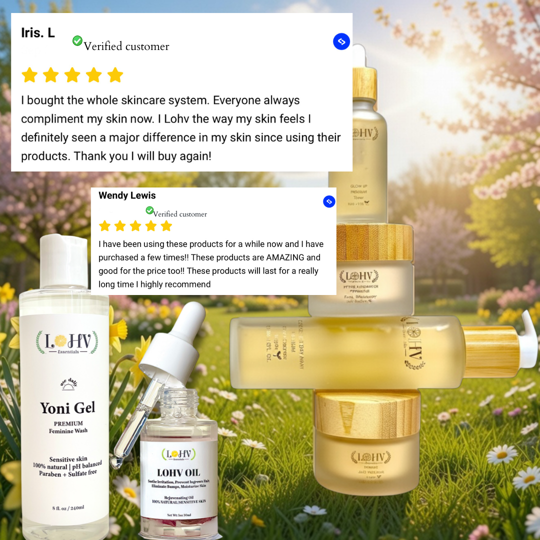 Ultimate Glow Complete Bundle: 4-Step Skincare System + Yoni Gel & Rose Oil — image 2
