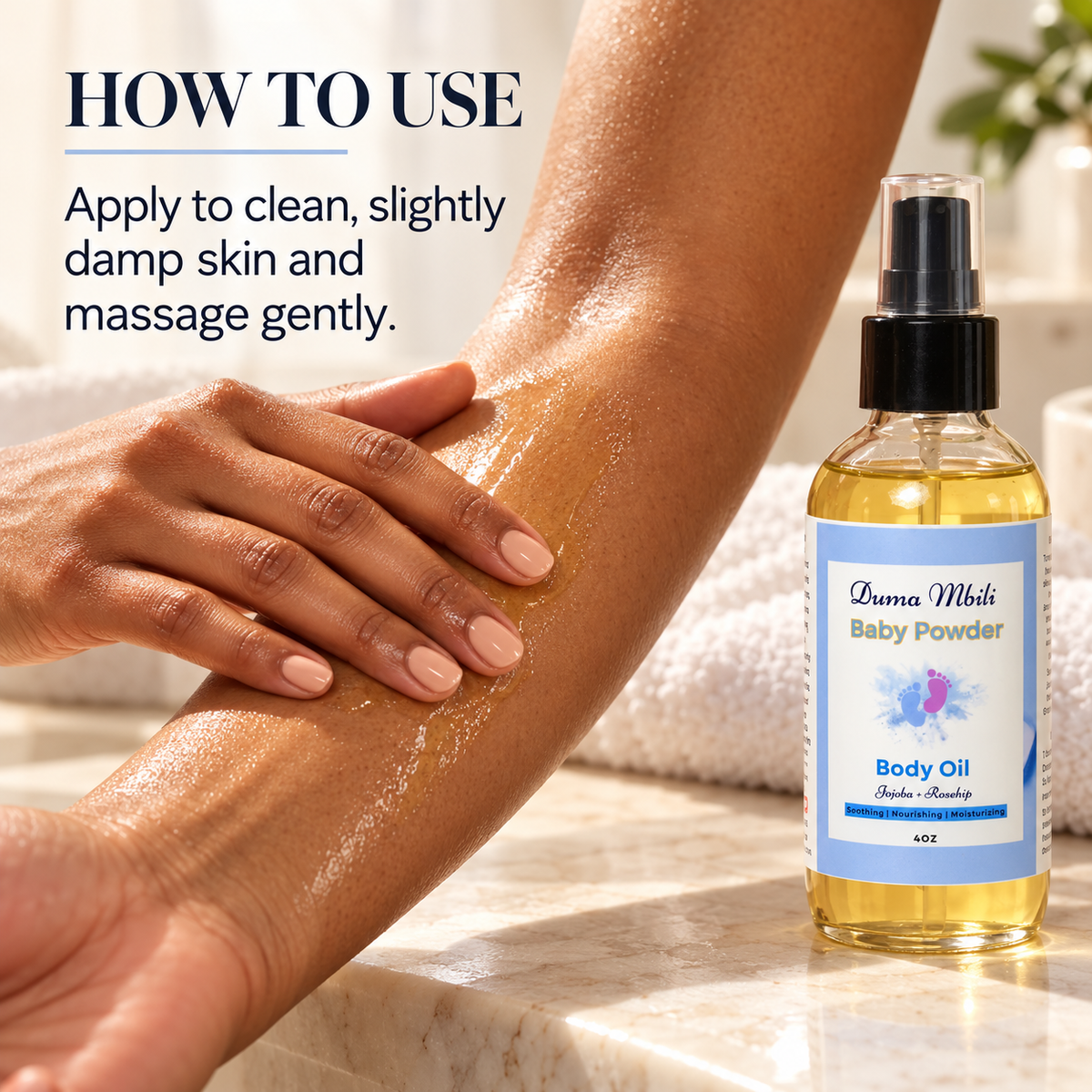 Baby Powder Body Oil — image 5