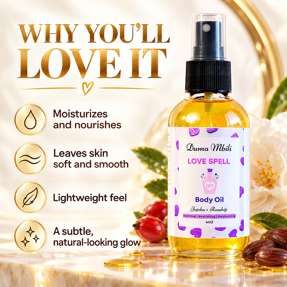 Love Spell Body Oil — image 3