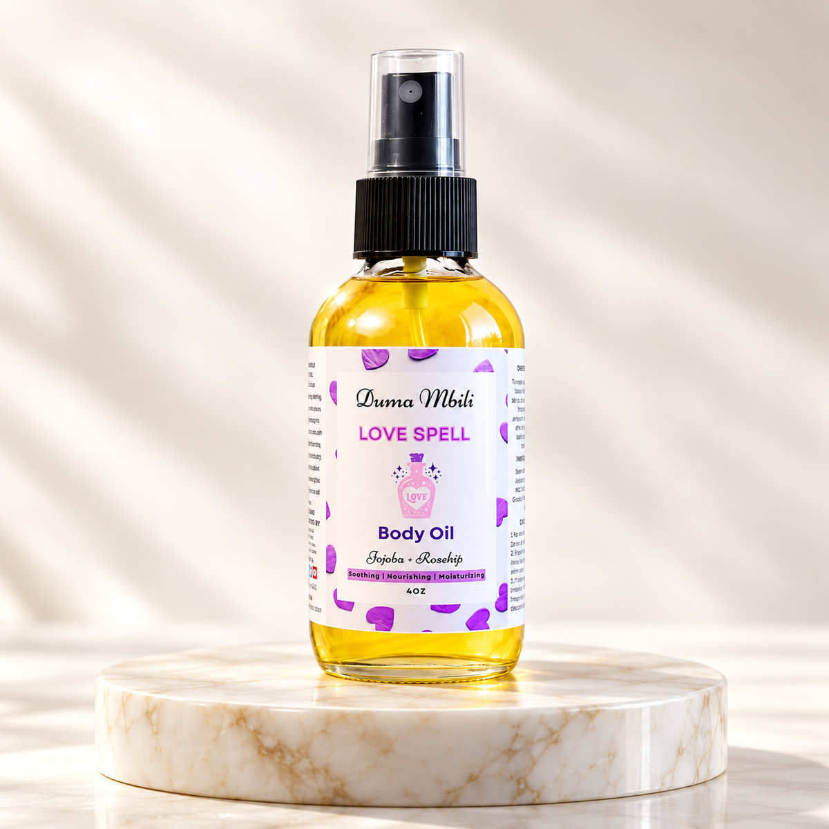 Love Spell Body Oil by Duma Mbili LLC