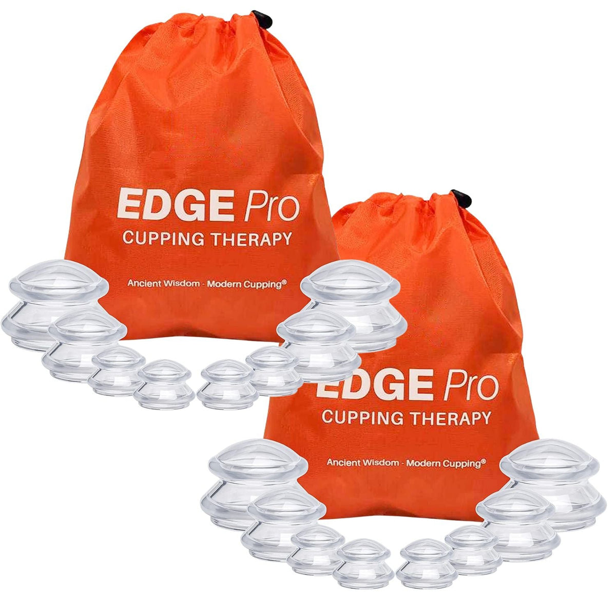 EDGE™ Cupping Set Clear, 8 Cups (2L, 2M, 4S) — image 10