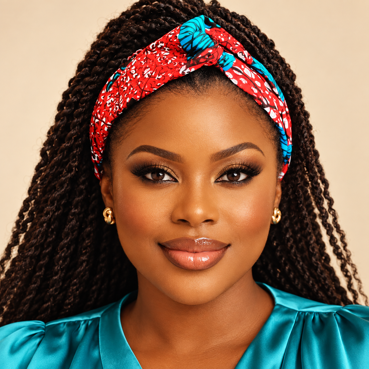 Duma Mbili African Print Headband/Hairband — image 3