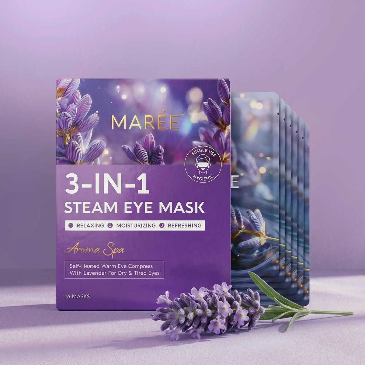 Scented Spa Steam Eye Mask by Marée