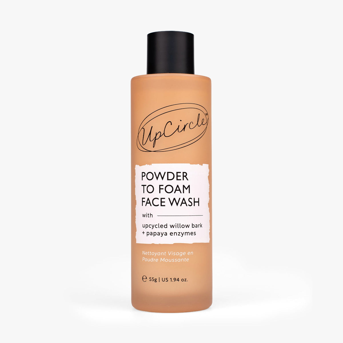 Powder To Foam Face Wash with Willow Bark + Papaya Enzymes by UpCircle