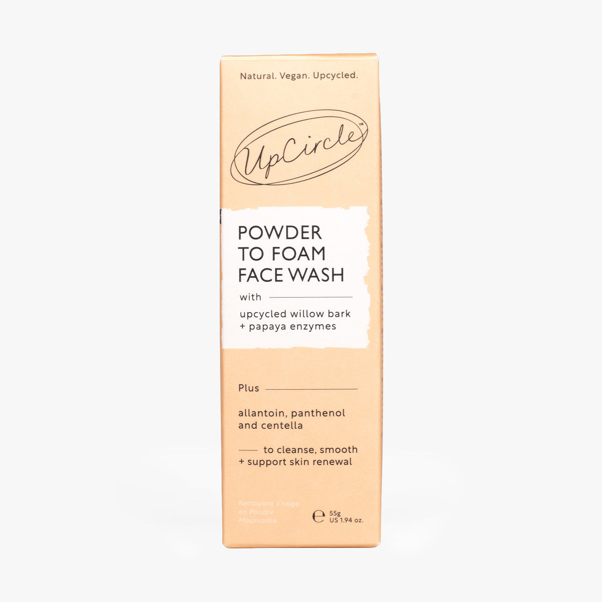 Powder To Foam Face Wash with Willow Bark + Papaya Enzymes — image 2