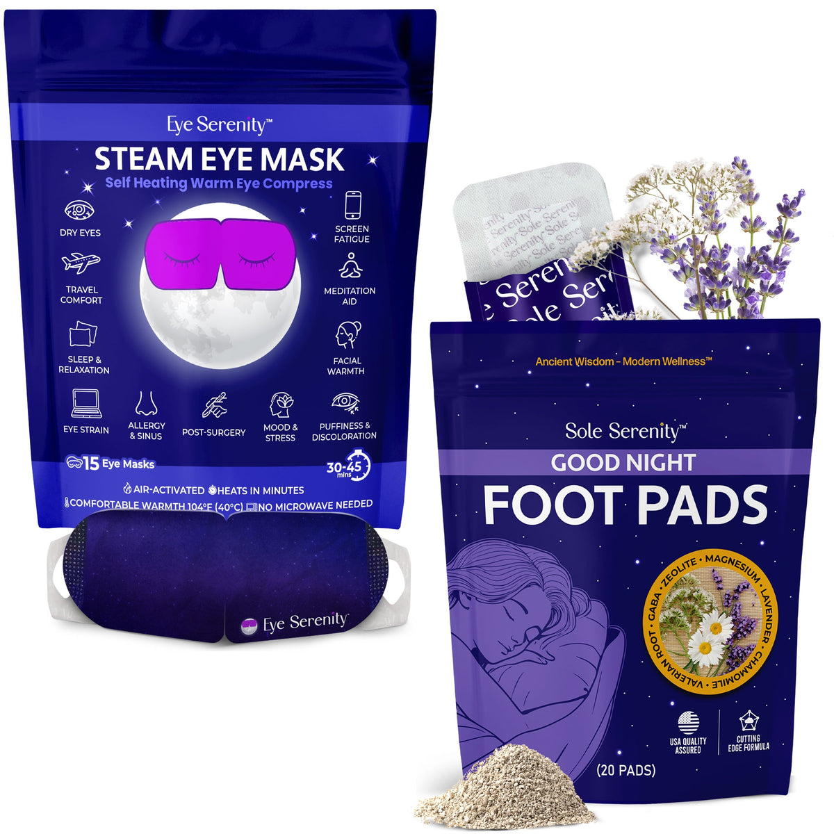 Serenity Good Night Sleep Bundle by Lure Essentials