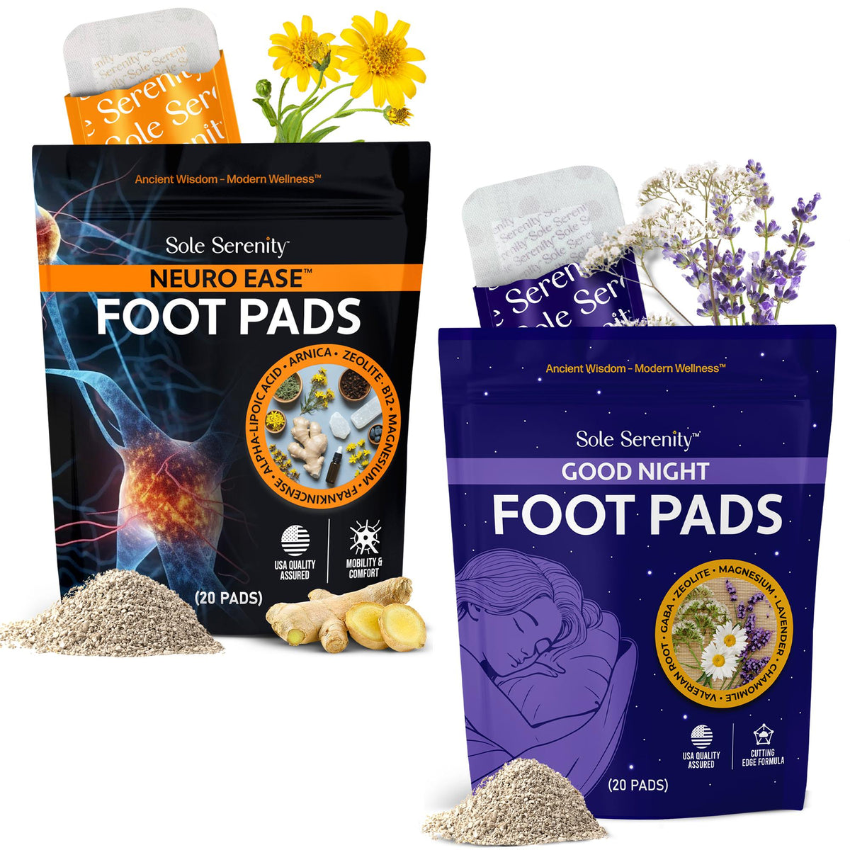 Neuropathy + Good Night Sleep Detox Bundle by Lure Essentials