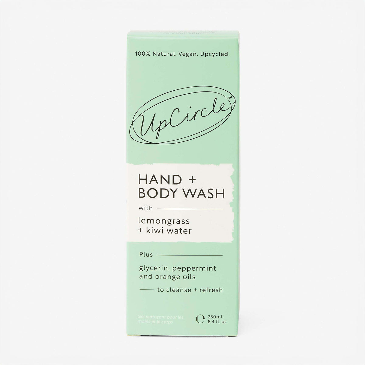 Natural Hand + Body Wash with Lemongrass — image 2