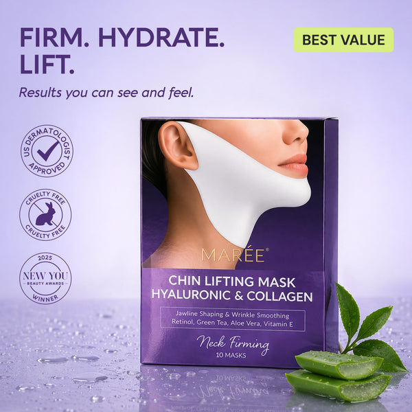 Maree Hyaluronic Acid V-line Lifting Mask 10 PCS