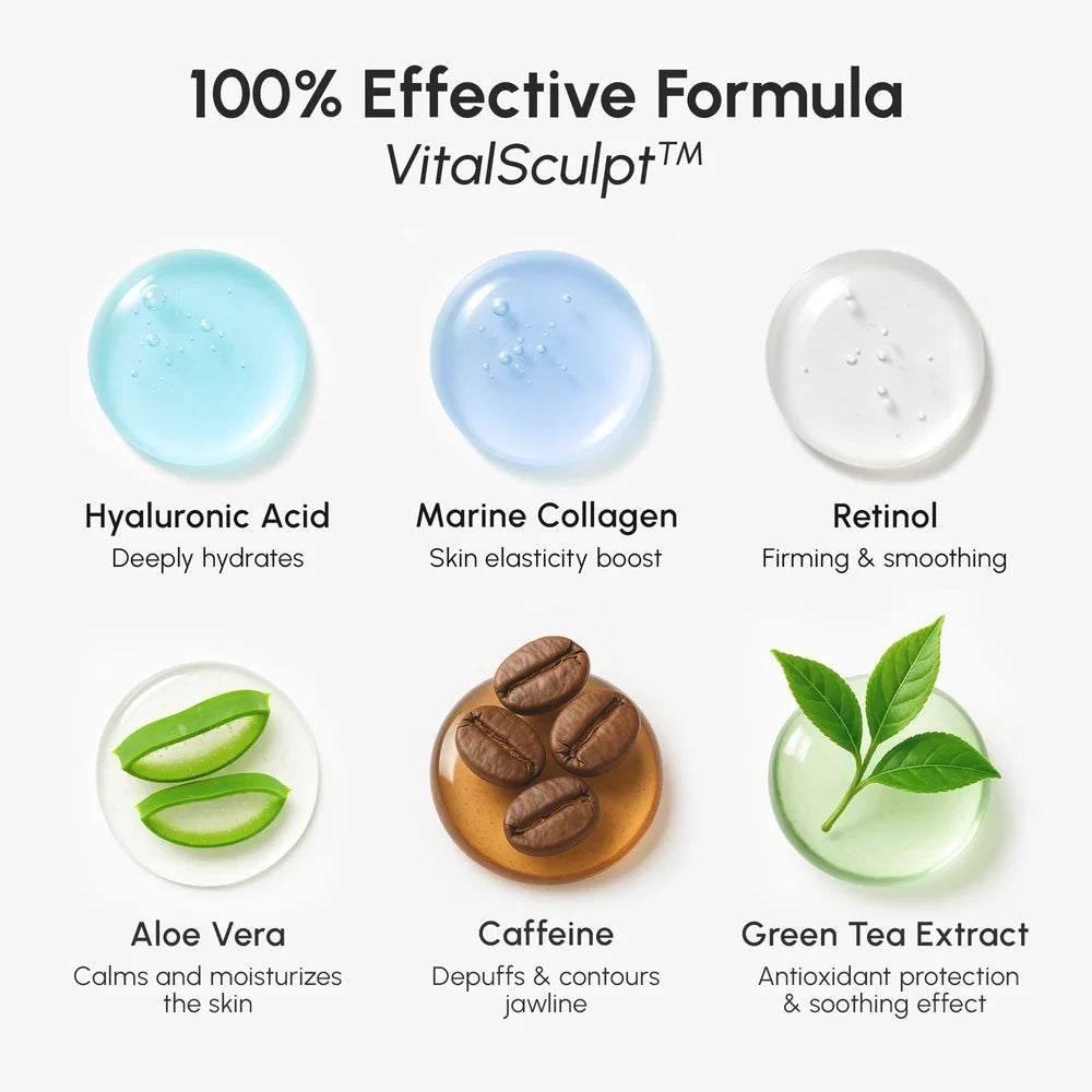 Hyaluronic Acid V-line Lifting Mask 10 PCS — image 5