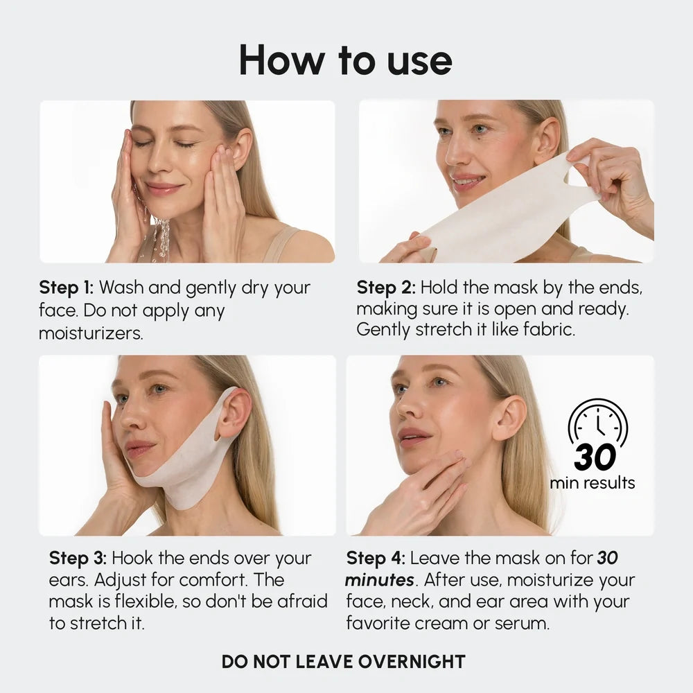 Hyaluronic Acid V-line Lifting Mask 10 PCS — image 8