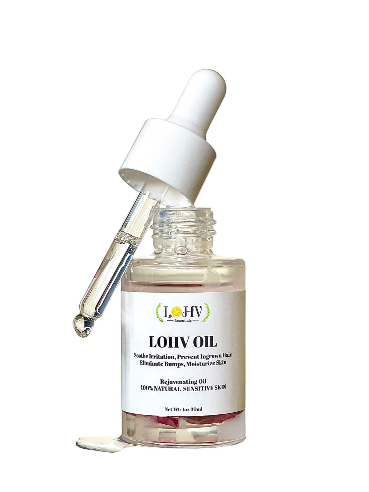 PREMIUM Multi-Purpose Rose Oil For Sensitive Skin. Clear Up Bumps, Ingrown Hairs On Face and Bikini Line, Soothes Irritation with Rosemary Oil + Vitamin E Oil + Grape Seed Oil + Sweet Almond Oil — image 6