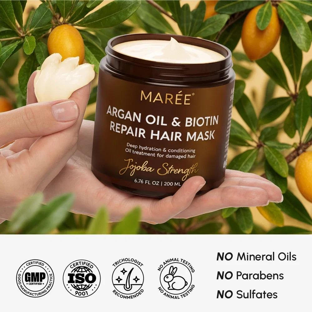 Argan Oil & Biotin Hair Repair Mask — image 7