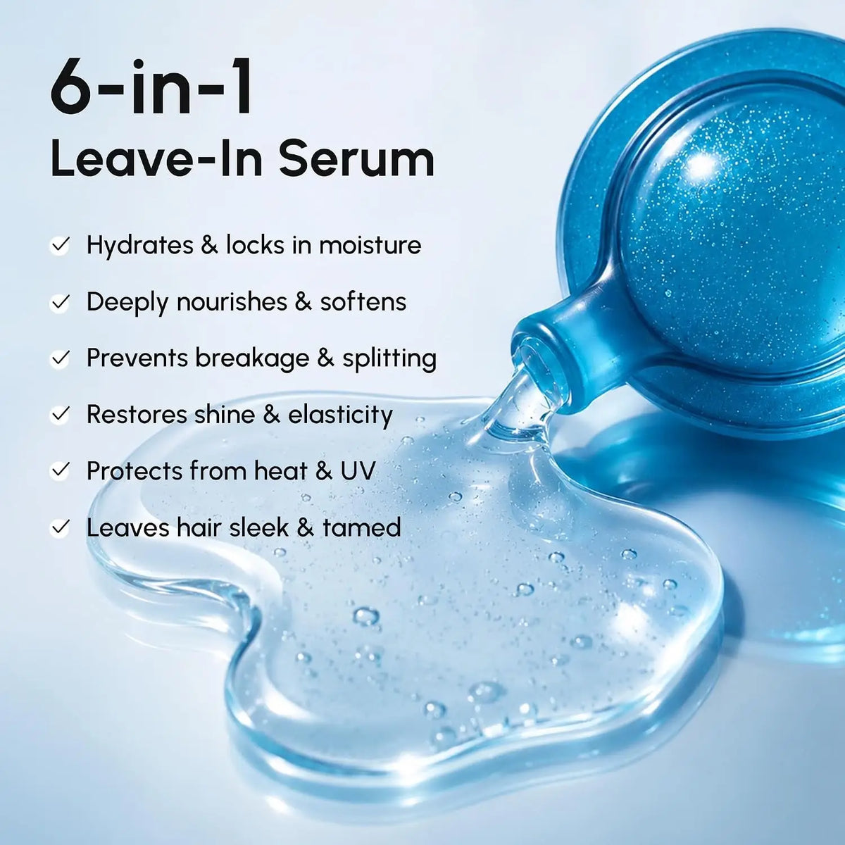 Keratin Oil Capsules for Frizz Control — image 2