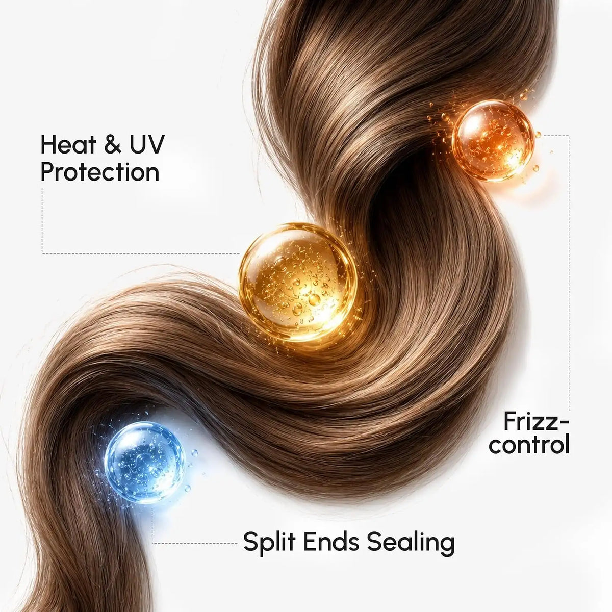 Keratin Oil Capsules for Frizz Control — image 6