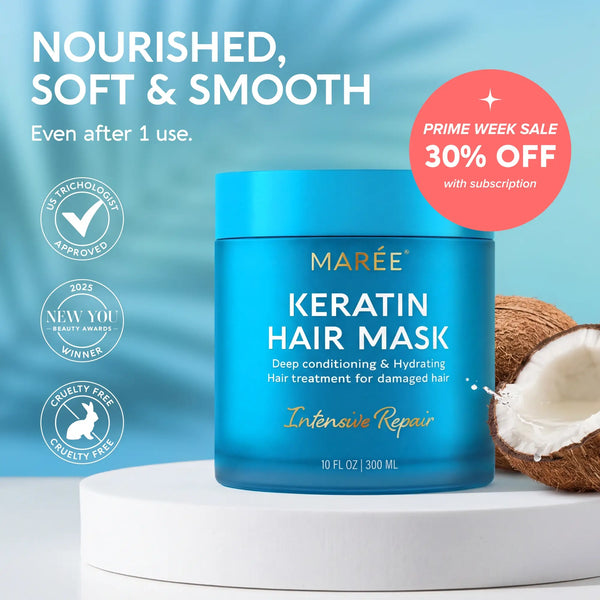 Keratin Mask for Damaged Hair by Marée