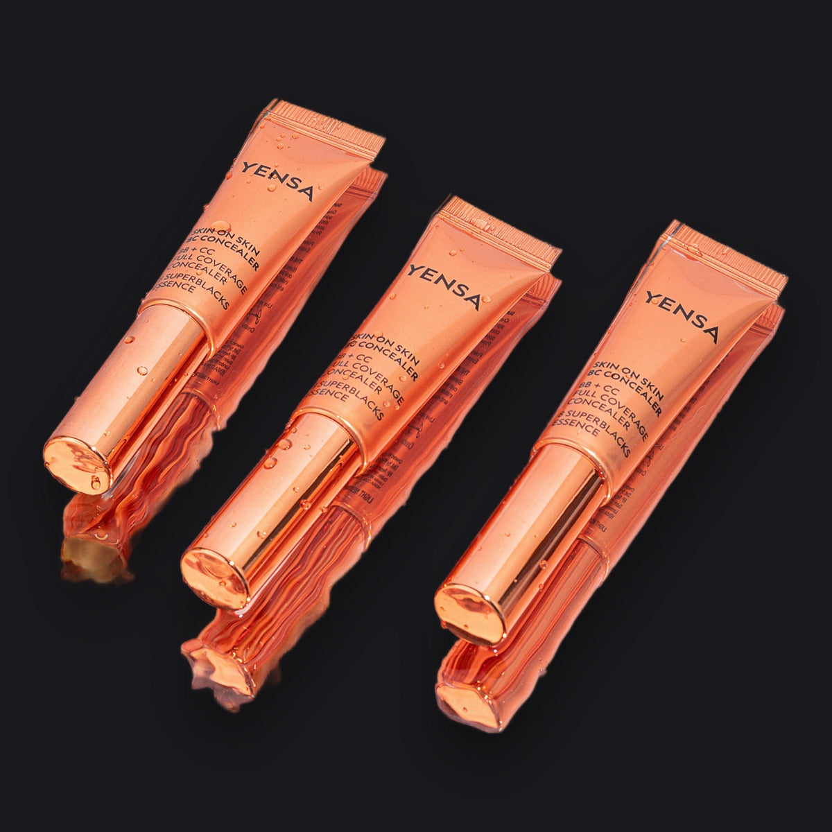 Skin On Skin BB + CC Full Coverage Hyaluronic Serum Concealer - Image 36 by YENSA | Makeup
