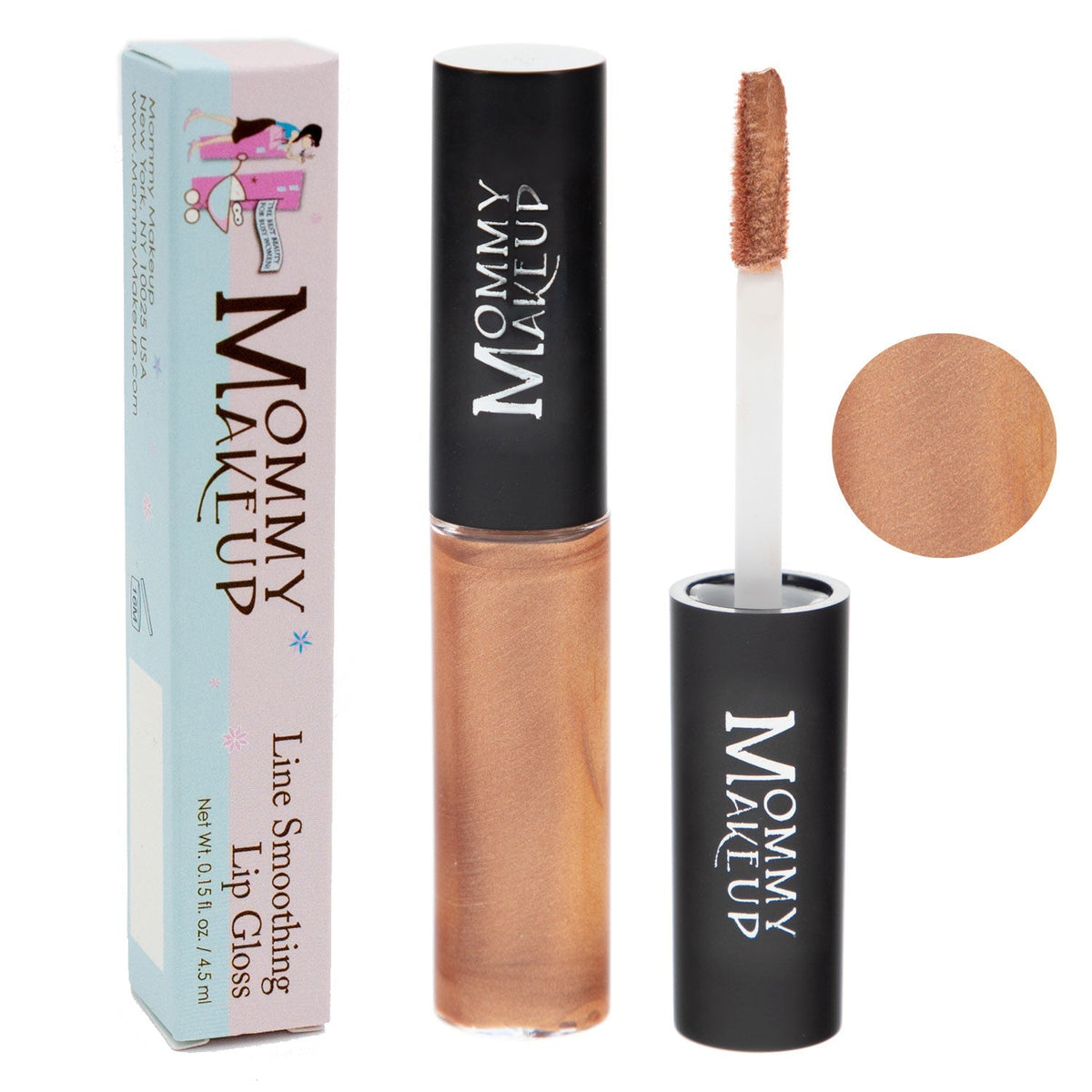 Line Smoothing Lip Gloss | Paraben-free Plumping Gloss - Bit of Honey by Mommy Makeup