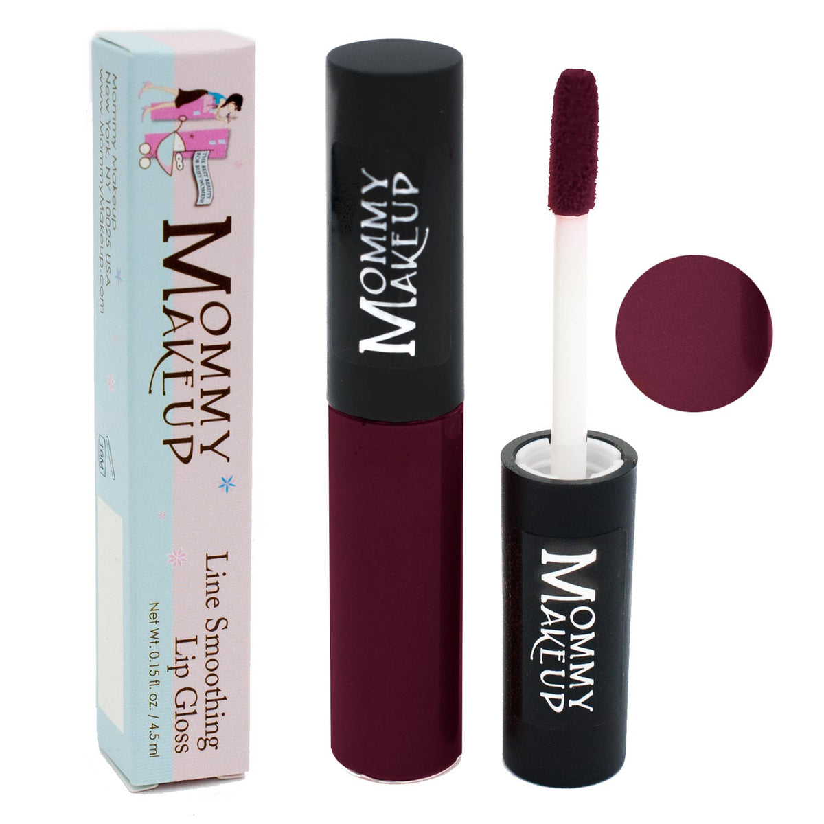 Line Smoothing Lip Gloss | Paraben-free Plumping Gloss - No Wine-ing by Mommy Makeup — image 1 of 4