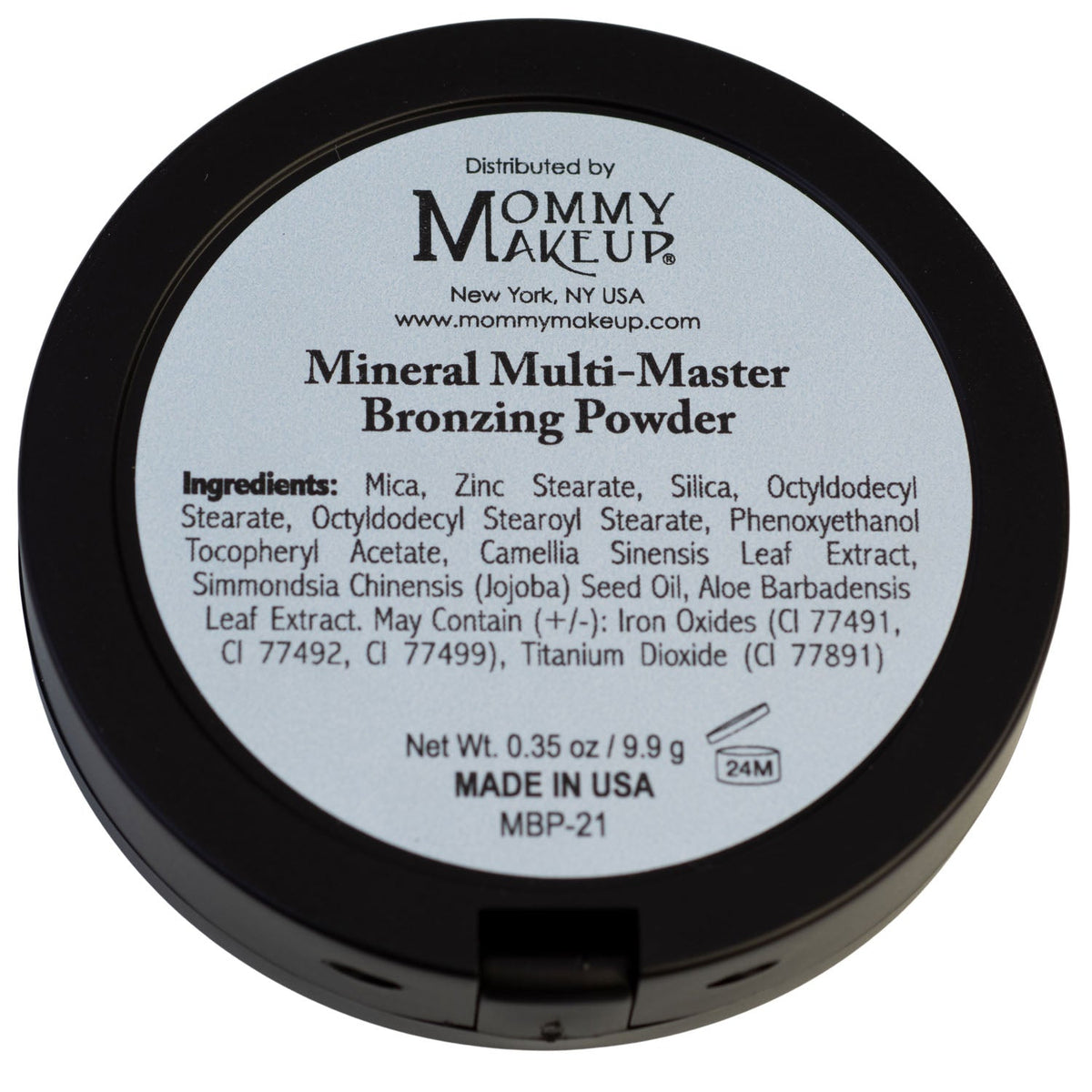 Mineral Multi-Master Bronzing Powder - Talc-free Bronzer for Face, Eyes, and Body by Mommy Makeup — image 6 of 6