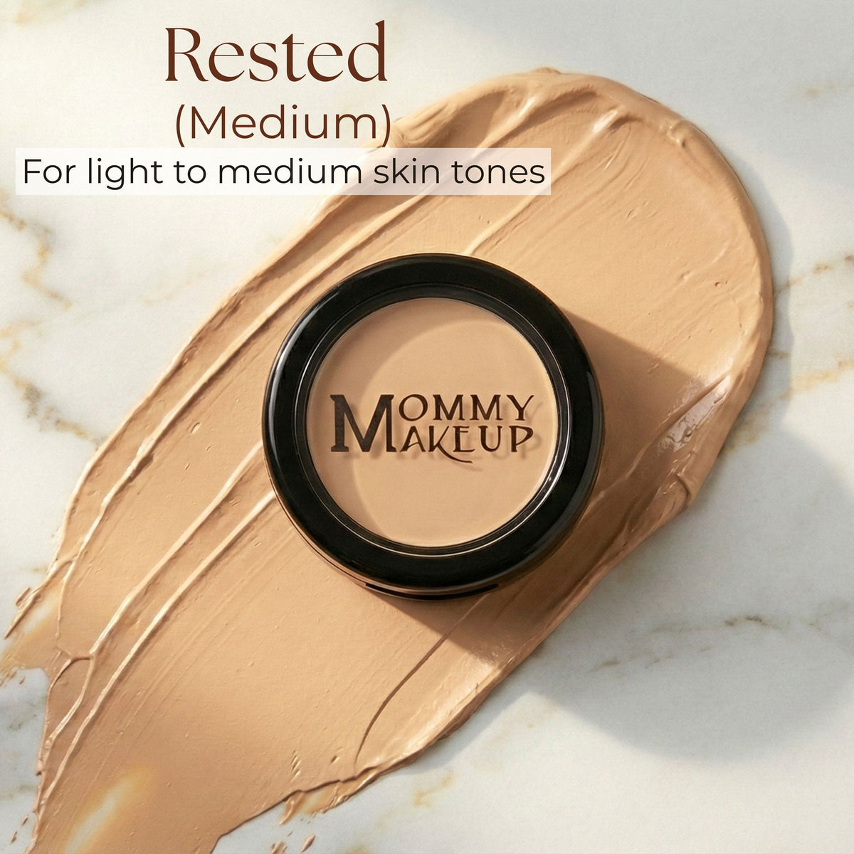 Mommy's Little Helper Concealer, Eyeshadow Base & Face Cover Up - RESTED (Medium) by Mommy Makeup — image 3 of 8