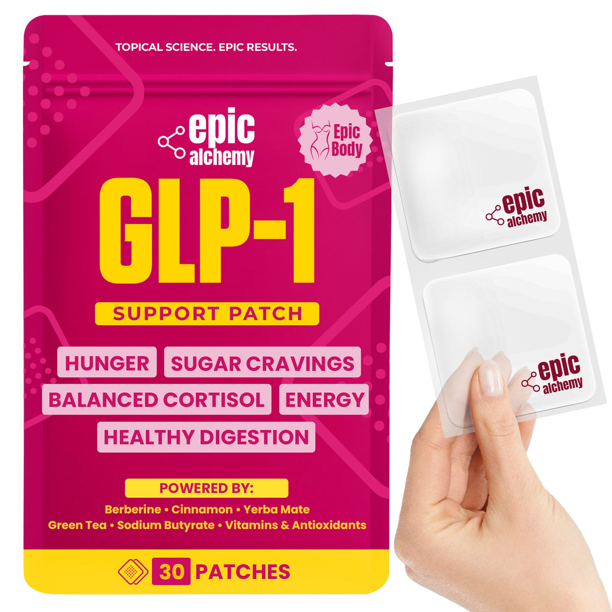 GLP-1 Berberine Patches by Lure Essentials
