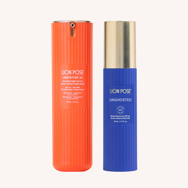 MANE SQUEEZE Tinted SPF + Dark Spot Serum Bundle by Lion Pose
