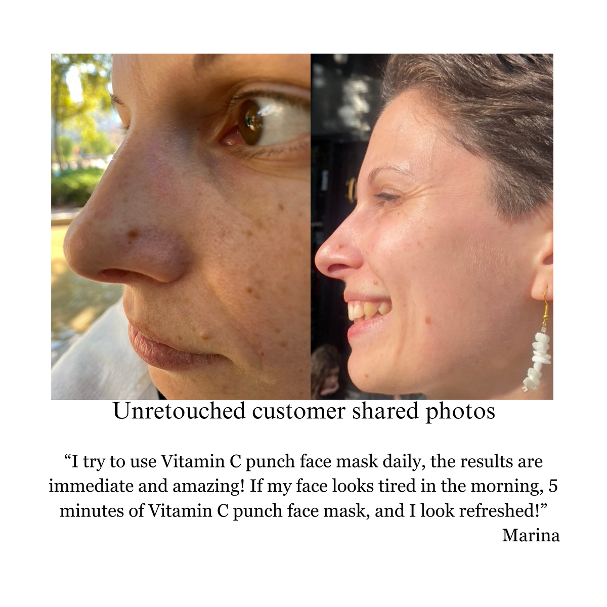 Vitamin C Punch,IMMEDIATE BRIGHTENING FACE MASK,  pH balanced formula — image 3
