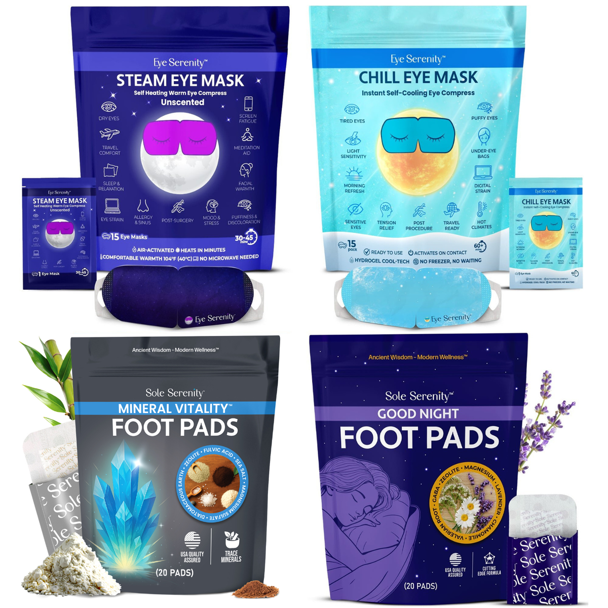 Midlife Sleep, Calm & Vitality Kit by Lure Essentials