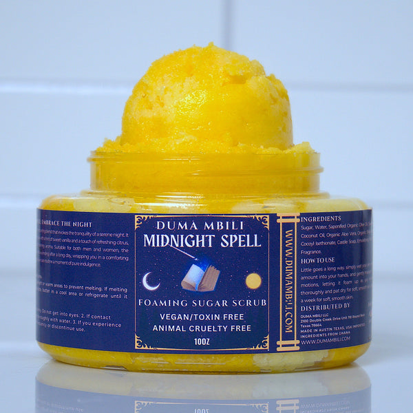 Duma Mbili LLC Midnight Spell Foaming Body Scrub