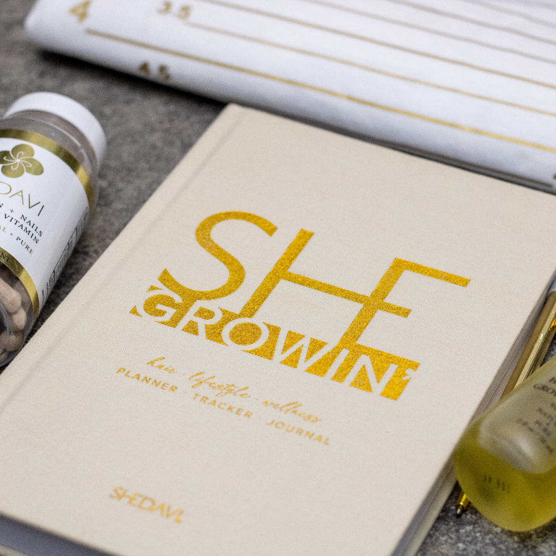 SheGrowin'™️ Planner. Tracker. Journal: Hair & Self Growth Undated Planner — image 6