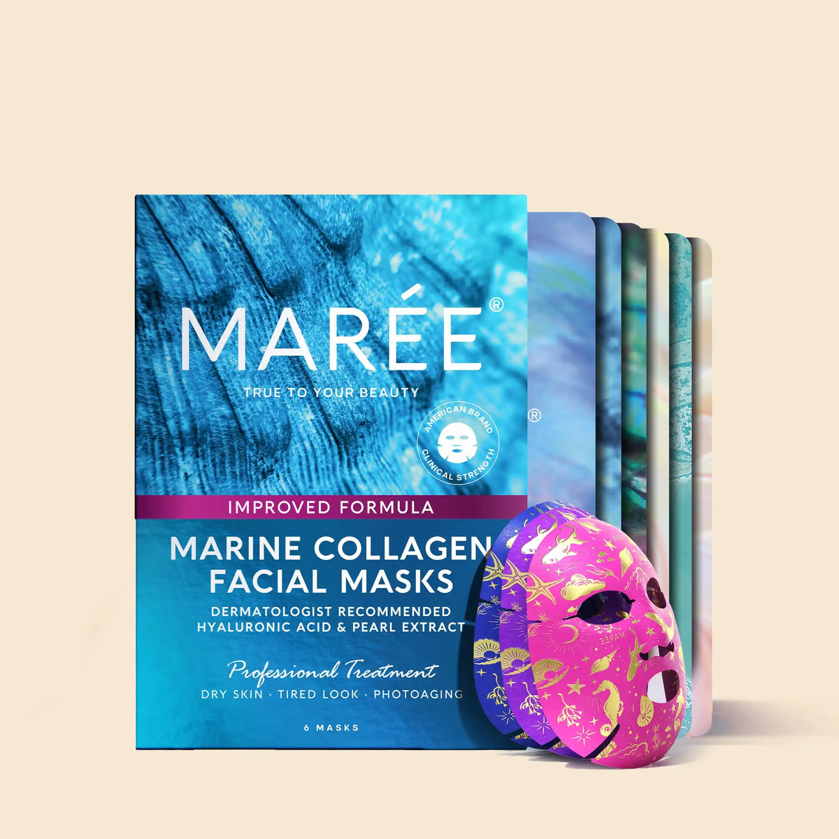Hydrating Collagen Face Mask by Marée