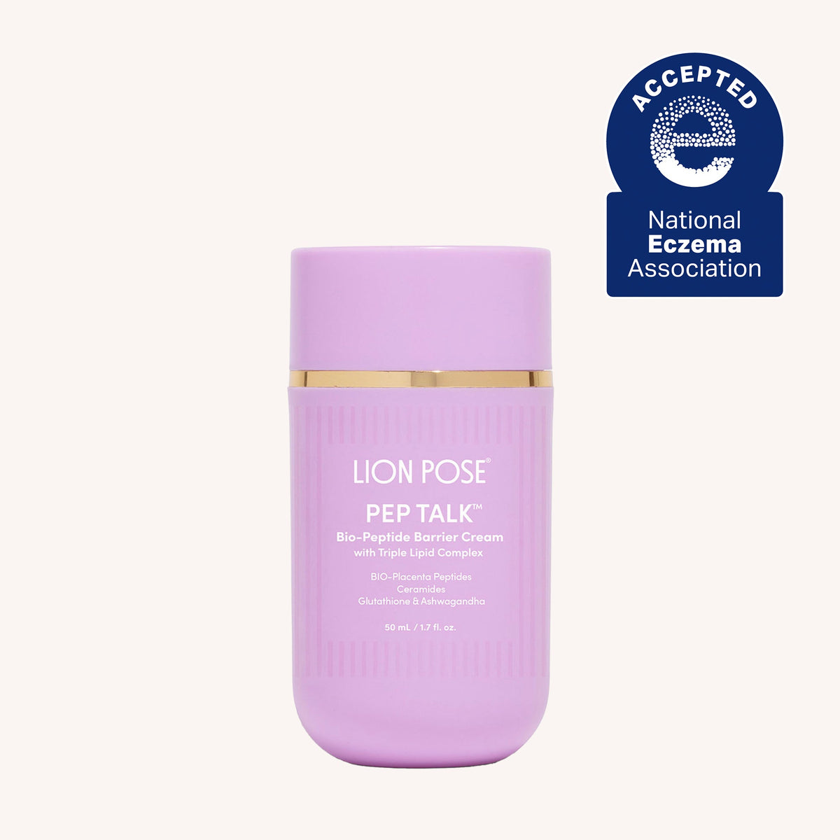 PEP TALK™ Bio-Peptide Barrier Repair Cream with Triple Lipid Complex by Lion Pose
