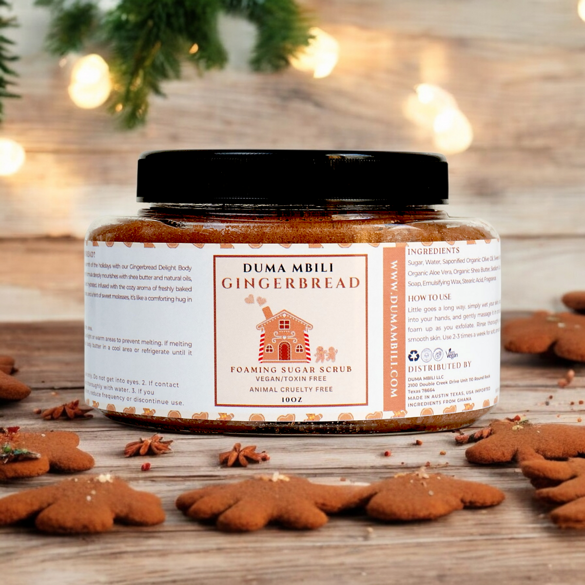 Gingerbread Foaming Sugar Scrub — image 2