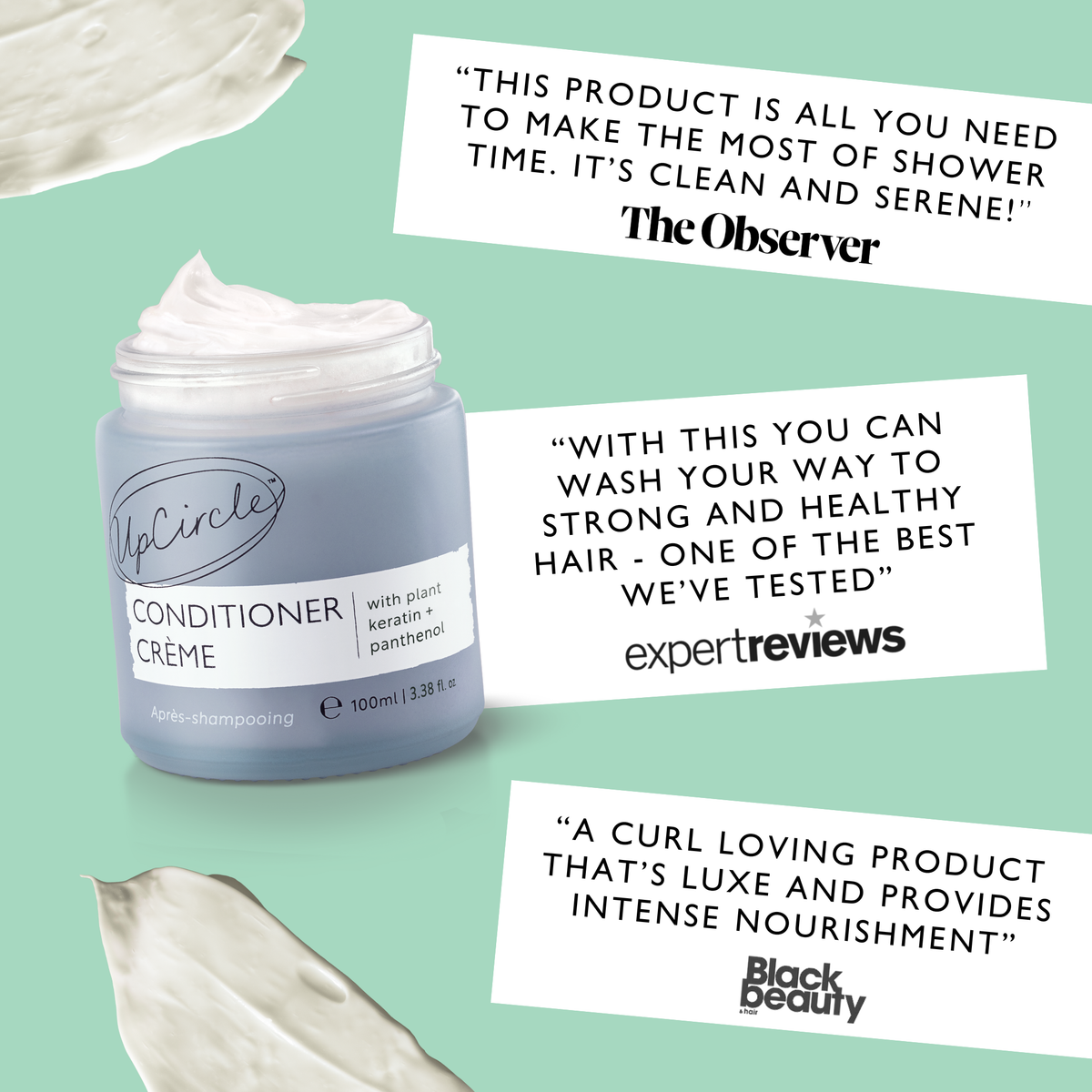 Conditioner Crème with Plant Keratin + Panthenol — image 4