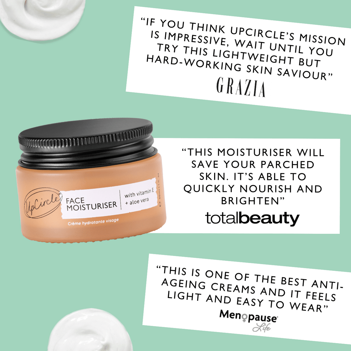 Face Moisturizer with Vitamin E - Travel Size — image 3