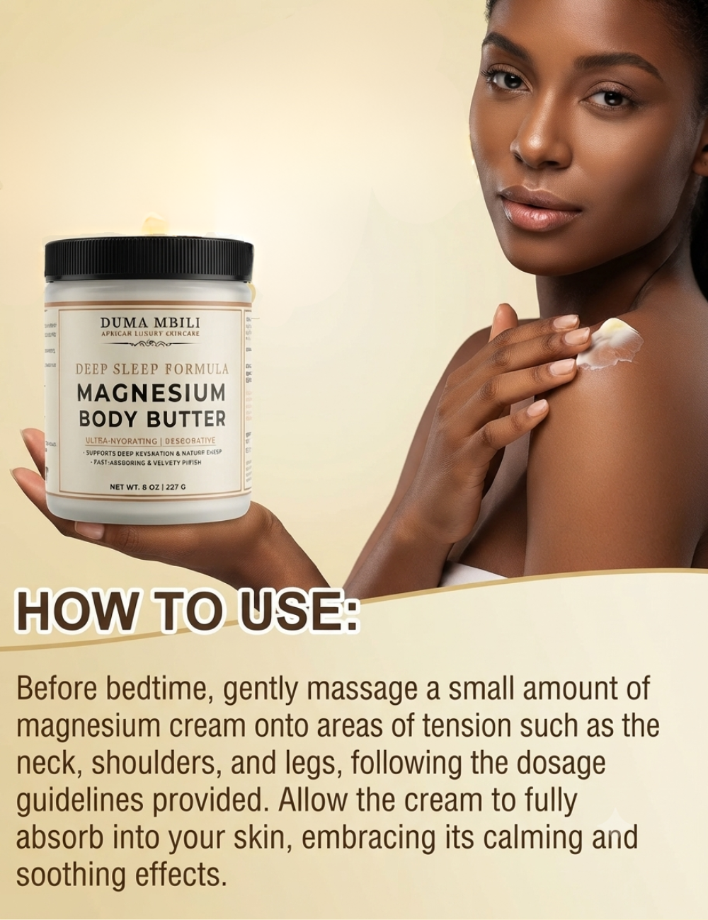 Duma Mbili Deep Sleep Magnesium Body Butter — image 9