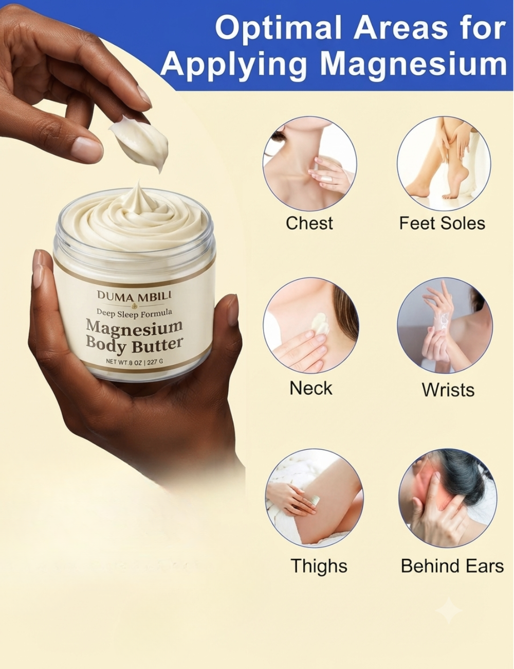 Duma Mbili Deep Sleep Magnesium Body Butter — image 8