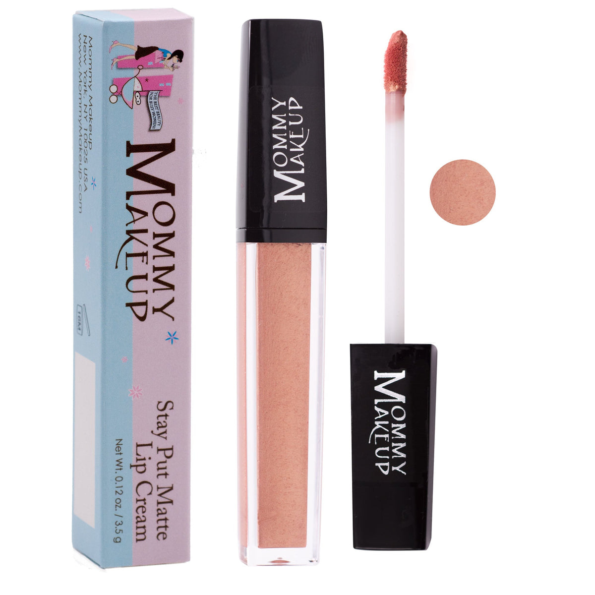 Farrah Stay Put Matte Lip Cream | Stunning Kiss-Proof Lipstick by Mommy Makeup — image 1 of 8