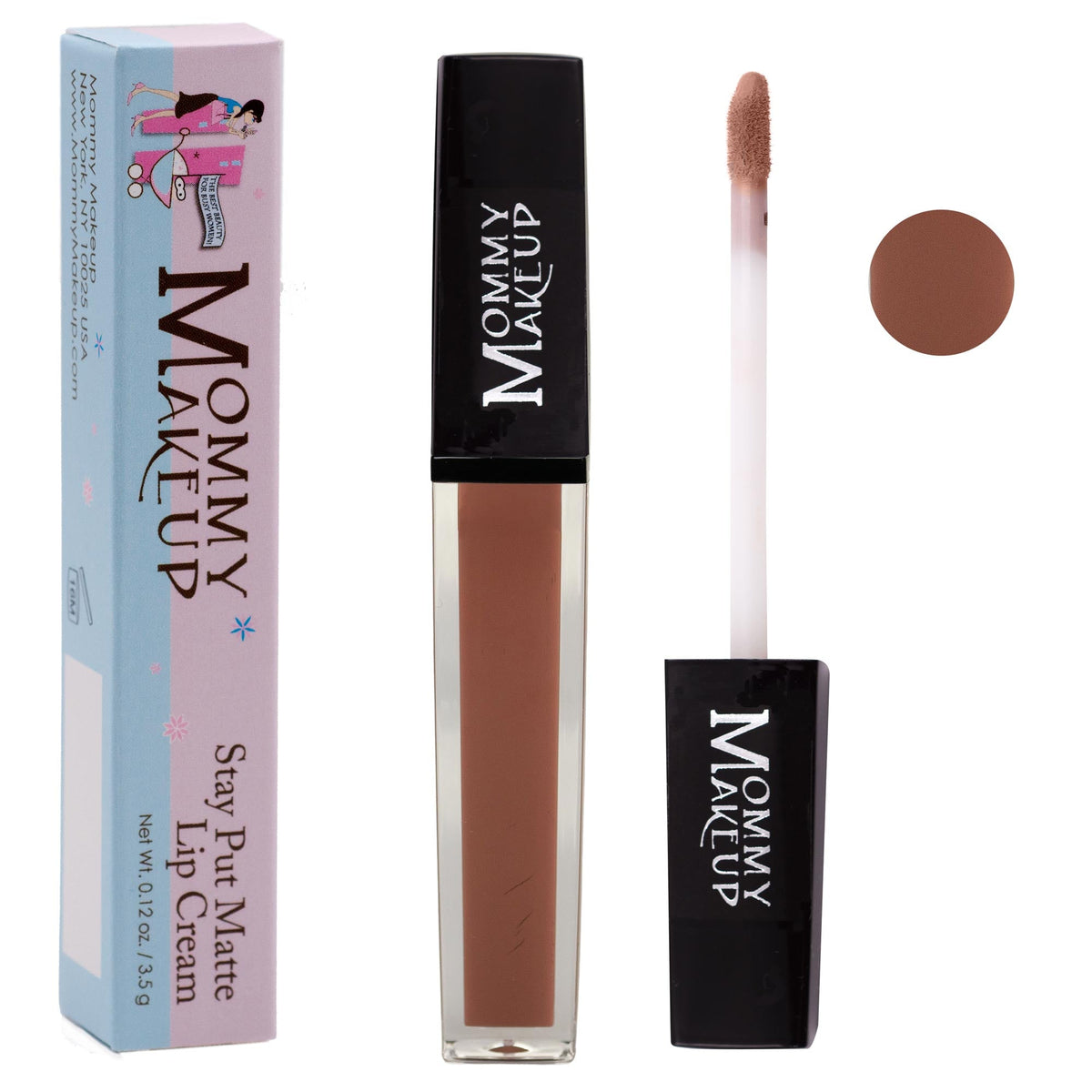 Audrey Stay Put Matte Lip Cream | Stunning Kiss-Proof Lipstick by Mommy Makeup — image 1 of 8