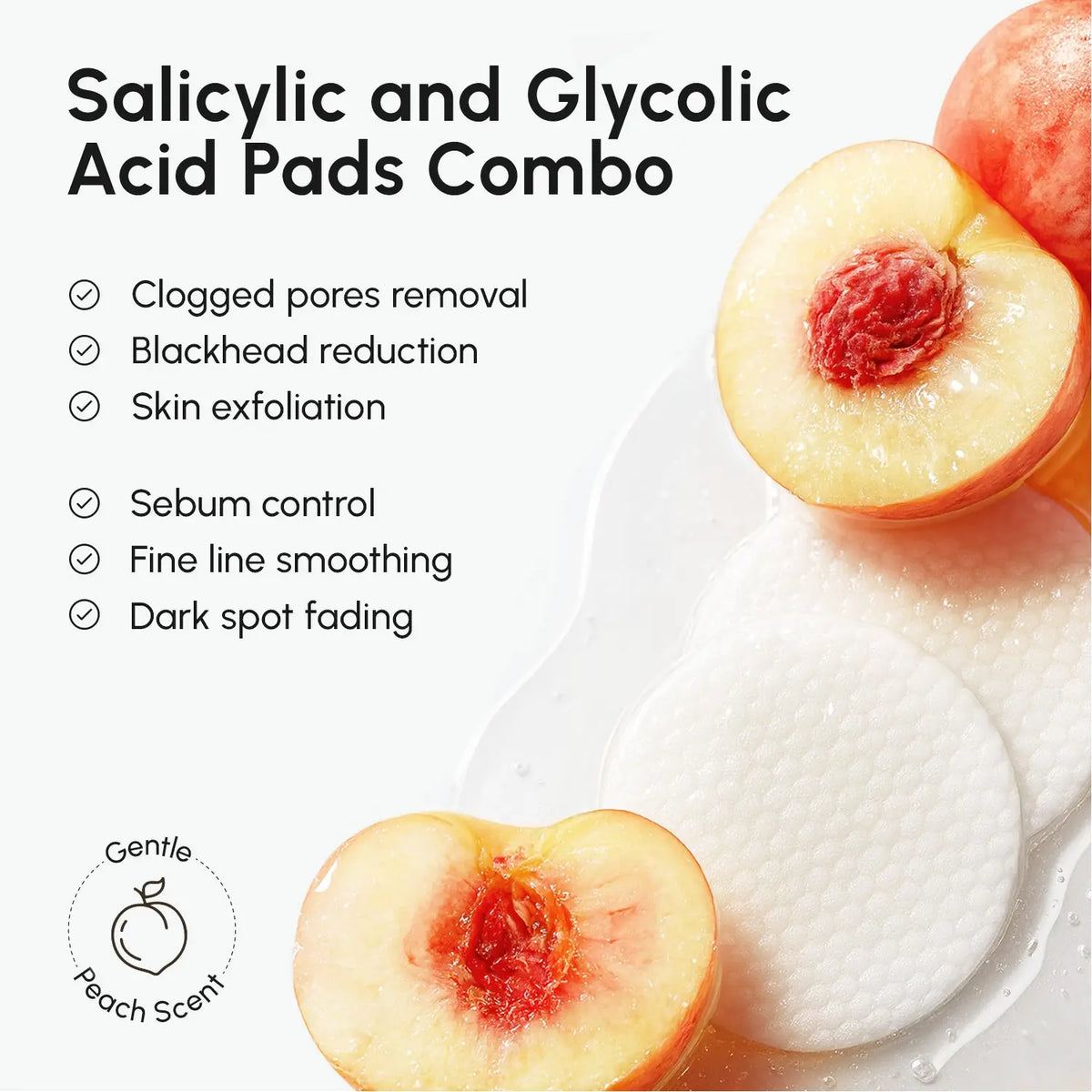 Glycolic & Salicylic Acid Peel Pads — image 3