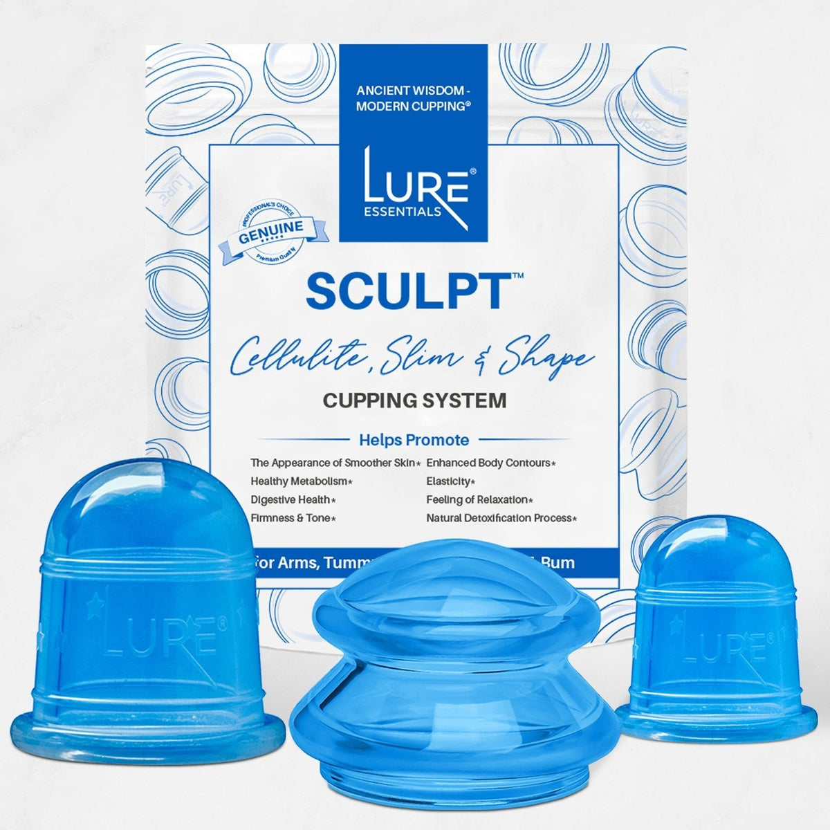 Cellulite Cupping Set - SCULPT by Lure Essentials