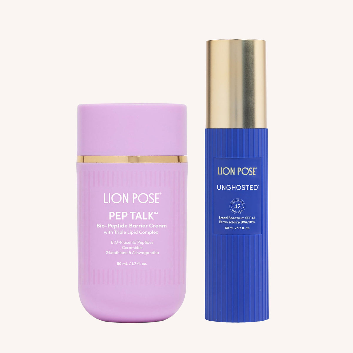 THIRST TRAP Barrier Repair Cream + SPF Ultra-Hydration Bundle by Lion Pose