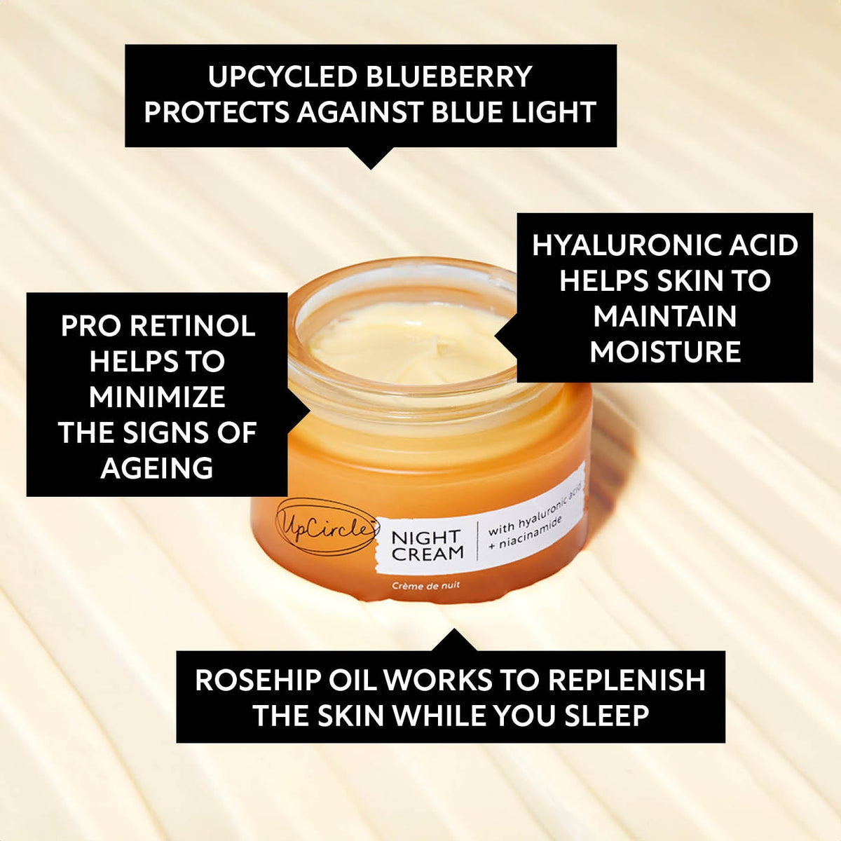 Night Cream with Hyaluronic Acid + Niacinamide - Travel Size — image 5