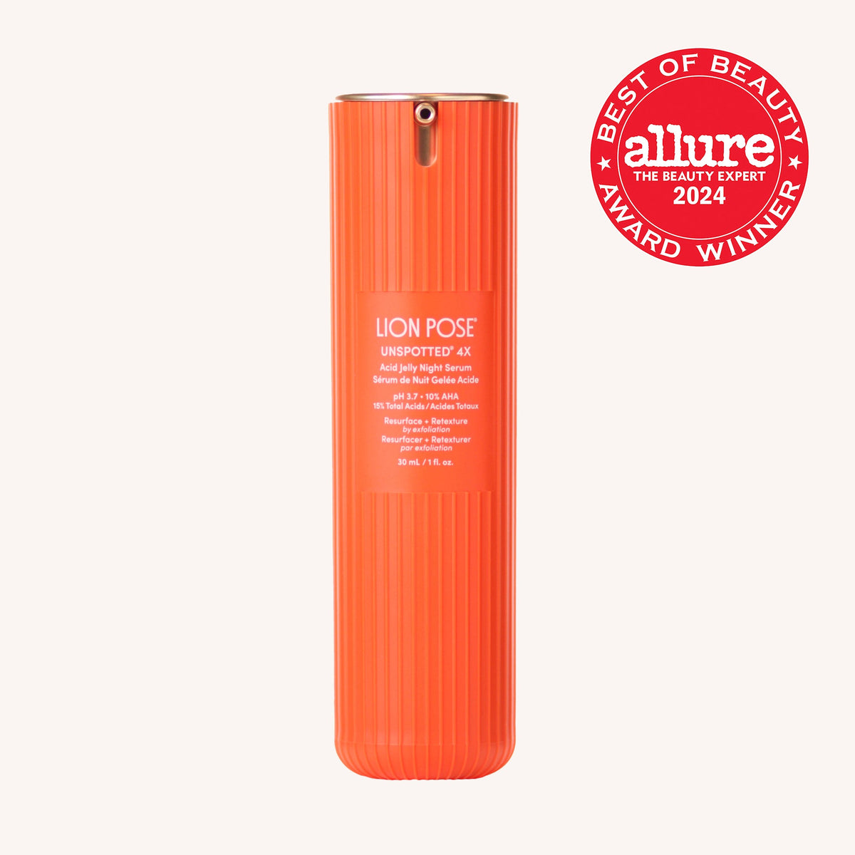 UNSPOTTED 4X® Acid Jelly Night Serum by Lion Pose